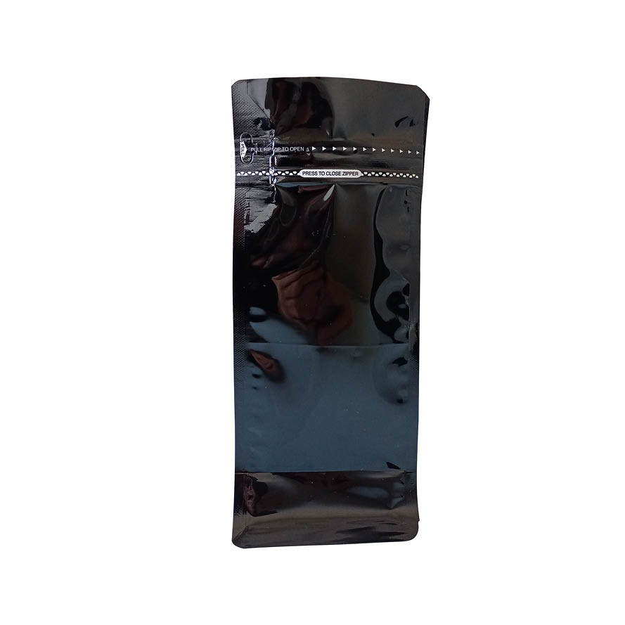 Walfsiz Siyah Parlak Kilitli Flat Bottom